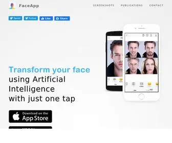 Faceapp.com(Face Editor) Screenshot