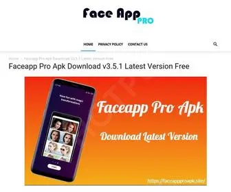 Faceappproapk.site(Faceapp Pro Apk Download) Screenshot