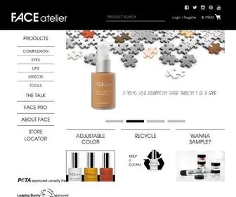 Faceatelier.com(FACE atelier) Screenshot