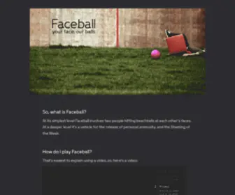 Faceball.org(FaceBall) Screenshot