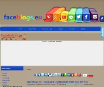 Faceblogs.eu(faceblogs) Screenshot