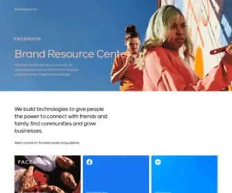 Facebookbrand.com(Facebook Brand Resource Center) Screenshot