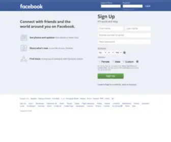 Facebookenespanol.com(Meld je aan of registreer je) Screenshot