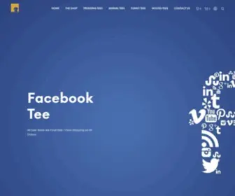 Facebooktee.com(Facebook Tee) Screenshot