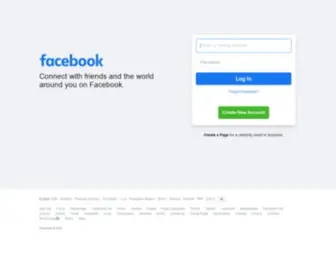 Facebool.com(Meld je aan of registreer je) Screenshot