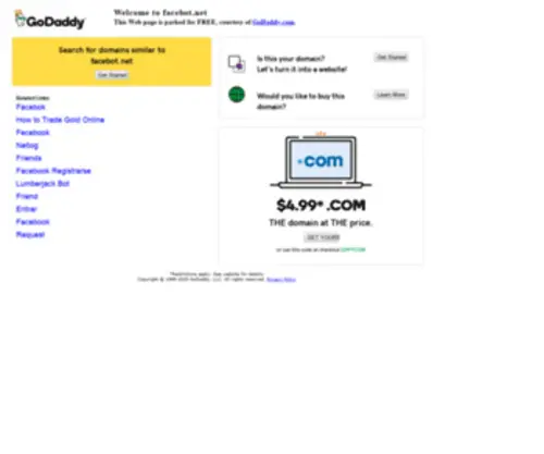 Facebot.net(Facebot) Screenshot