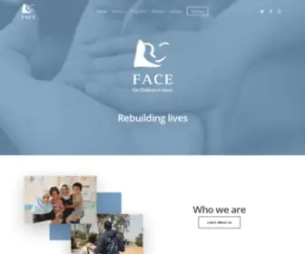 Facechildren.org(FACE for Children in Need) Screenshot