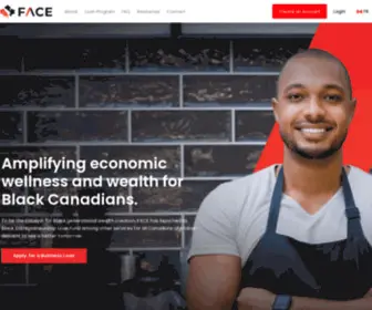 Facecoalition.com(The Federation of African Canadian Economics) Screenshot