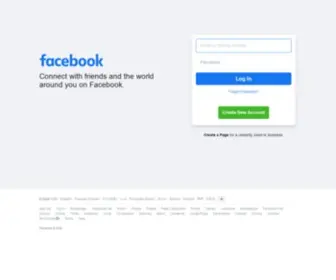 Facedbook.com(Meld je aan of registreer je) Screenshot