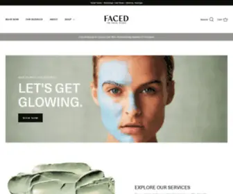 Facedfacialstudio.com(Faced The Facial Studio) Screenshot