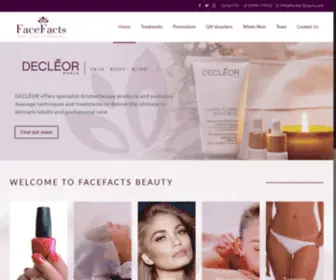 Facefactsbeauty.com(FaceFacts Beauty Chesham) Screenshot