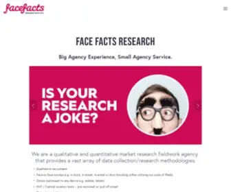 Facefactsresearch.com(Face Facts Research) Screenshot
