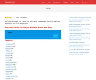 Facefof.com(Facefof) Screenshot
