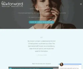 Faceforwardmedical.com(Face Forward Medical Aesthetics) Screenshot