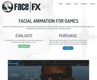 Facefx.com(OC3 Entertainment) Screenshot