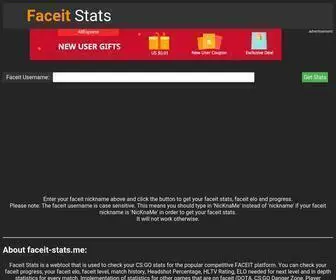 Faceit-Stats.me Screenshot