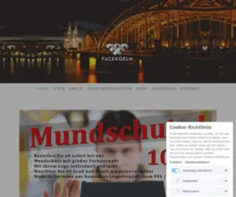 Facekoeln.de(Face-koelns Webseite) Screenshot