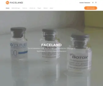 Facelandclinic.com(Injectables, Plastische Chirurgie en Huidtherapie) Screenshot