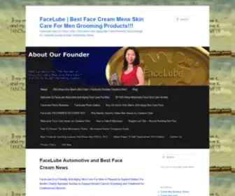 Facelubeblog.com(FaceLube Blog) Screenshot