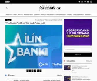 Facemark.az(Azerbaijan marketing) Screenshot