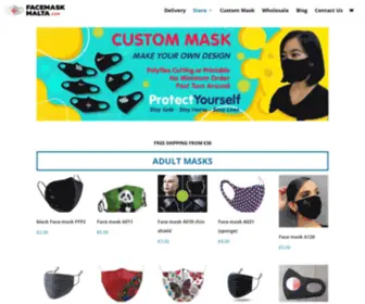 Facemaskmalta.com(Domain parked by OnlyDomains) Screenshot