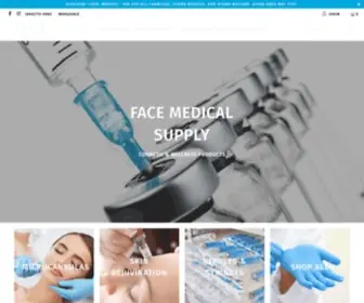 Facemedstore.com(FACE Medical Supply) Screenshot