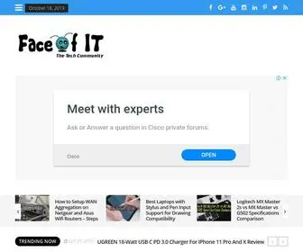 Faceofit.com(Computer Hardware) Screenshot