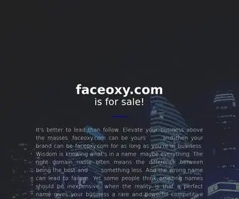 Faceoxy.com(For Sale Domain) Screenshot