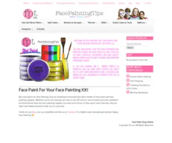 Facepaintingtips.com(Our face paint) Screenshot