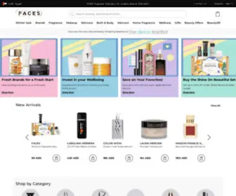 Faces.com(Beauty Products Online In UAE) Screenshot