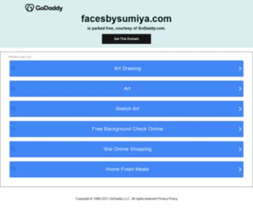 Facesbysumiya.com(Faces by Sumiya) Screenshot