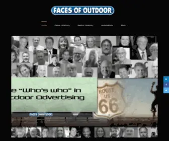 Facesofoutdoor.com(Faces of Outdoor) Screenshot