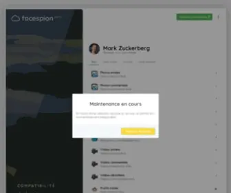 Facespion.fr(Facespion) Screenshot