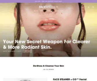 Facesteamerco.com(Face Steamer Co) Screenshot