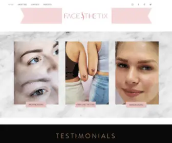 Facesthetix.com(Microblading) Screenshot