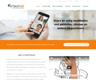 Facetalk.nl(De vernieuwde Facetalk) Screenshot