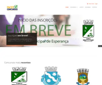 Facetconcursos.com.br(Facet Concursos) Screenshot