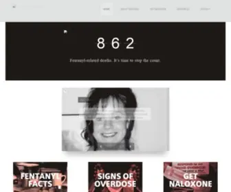 Facethefentanyl.ca(Face the fentanyl) Screenshot
