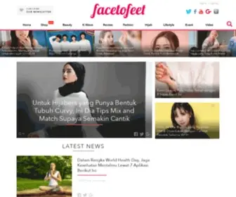 Facetofeet.com(Berita Wanita Indonesia) Screenshot