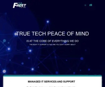 Facettech.com(IT Support & Consulting Company) Screenshot