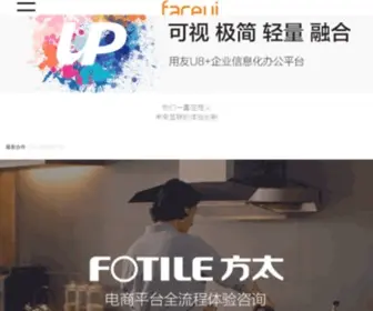 Faceui.com(Faceui 是中国领先的用户体验创新设计咨询公司) Screenshot