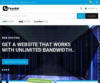 Faceuni.com(FaceUni Hosting) Screenshot