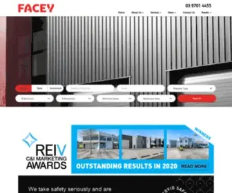 Faceyindustrial.com.au(Facey Commercial Property Agent) Screenshot