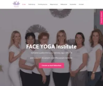 Faceyogainstitute.eu(Kurzy) Screenshot