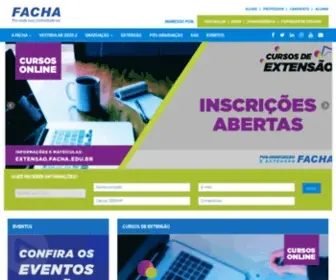 Facha.edu.br(Vestibular 2020.2) Screenshot