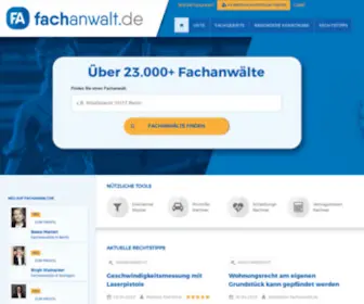 Fachanwalt.de(Anwalt vor Ort finden) Screenshot