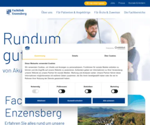 Fachklinik-Enzensberg.de(Fachklinik Enzensberg) Screenshot