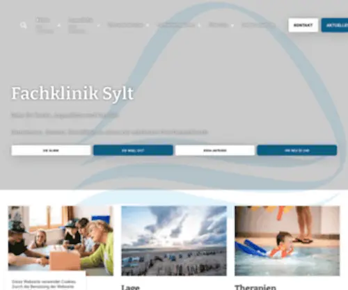 Fachklinik-SYLT.de(Fachklinik Sylt) Screenshot