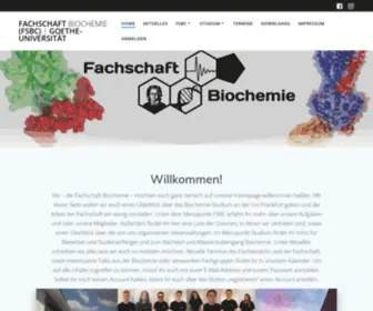 Fachschaft-Biochemie.de(Fachschaft Biochemie (FSBC)) Screenshot