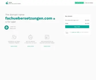 Fachuebersetzungen.com(Fachuebersetzungen) Screenshot